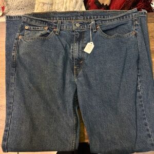 Dark Washed Levi's Jeans